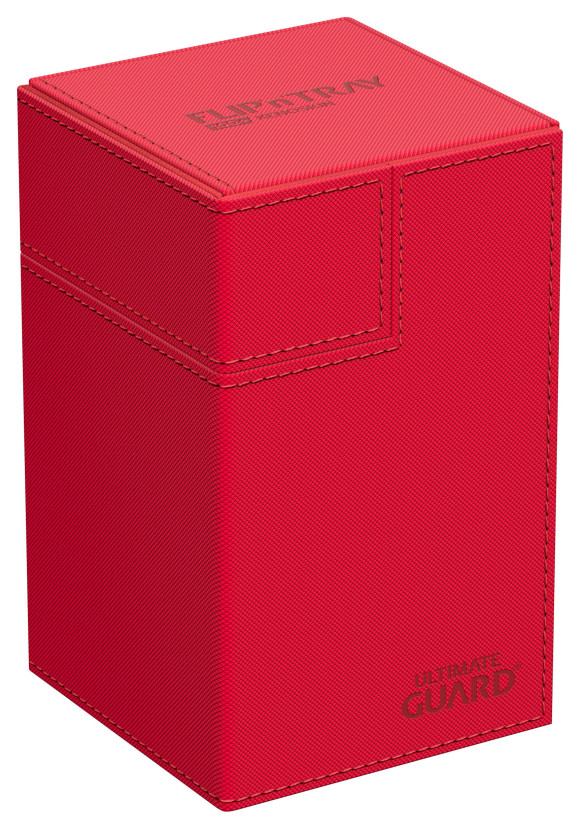 Ultimate Guard Flip`n`Tray 100+ XenoSkin Monocolor Rot