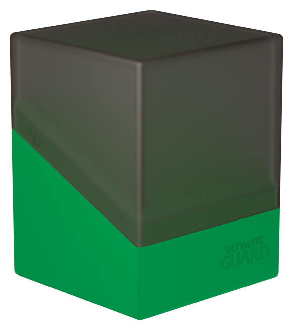 Ultimate Guard Boulder Deck Case 100+ SYNERGY Schwarz/Grün