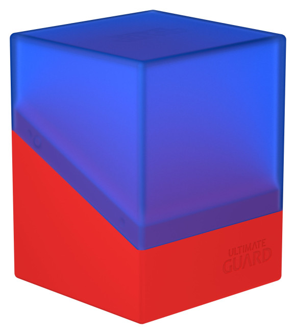 Ultimate Guard Boulder Deck Case 100+ SYNERGY Blau/Rot
