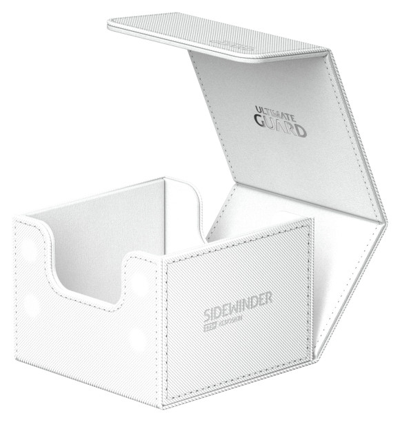 Ultimate Guard Sidewinder 133+ XenoSkin Monocolor Weiß