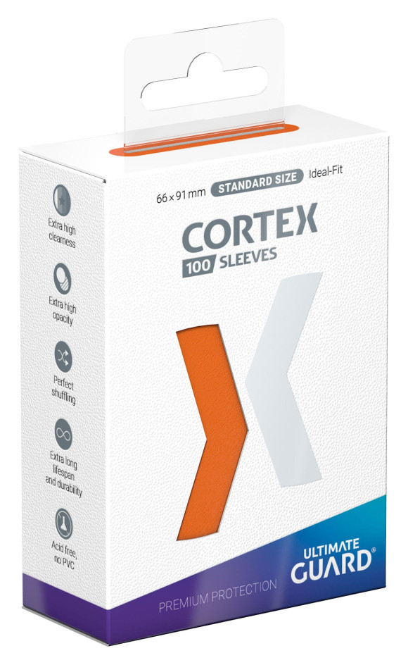 Ultimate Guard Cortex Sleeves Standardgröße Orange (100)