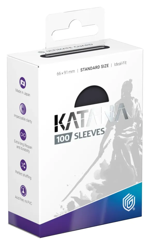 Ultimate Guard Katana Sleeves Standardgröße Obsidian Shard (100)
