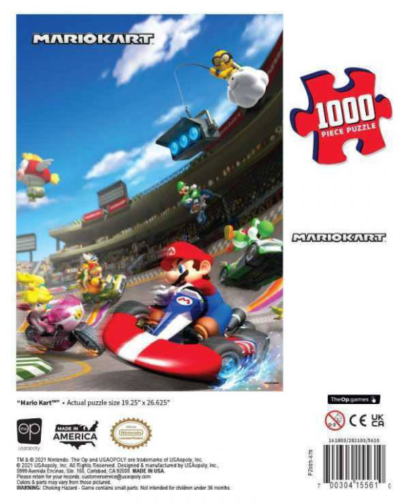 Super Mario Puzzle Mario Kart (1000 Teile)