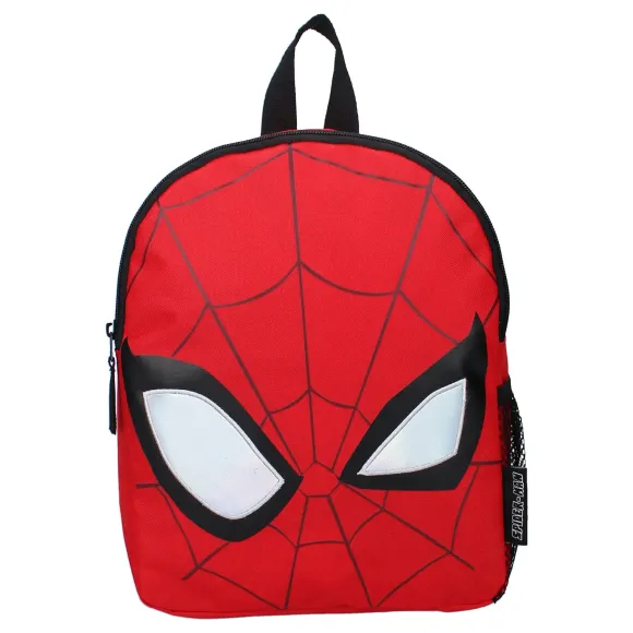 Spider-Man Rucksack Fluffy Friends Red 32 cm