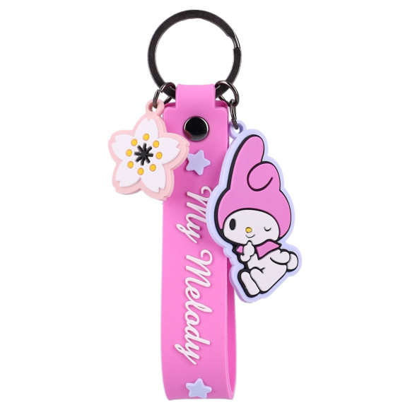 Sanrio Schlüsselanhänger Hello Kitty & Friends FunKey Chains Pink