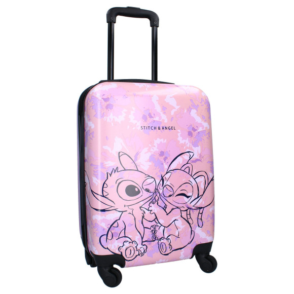 Lilo & Stitch Koffer Trolley Ohana Forever pink 46 cm