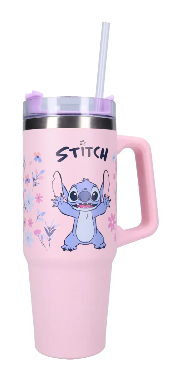 Lilo & Stitch Trinkflasche Bottled Bliss Pink 900 ml