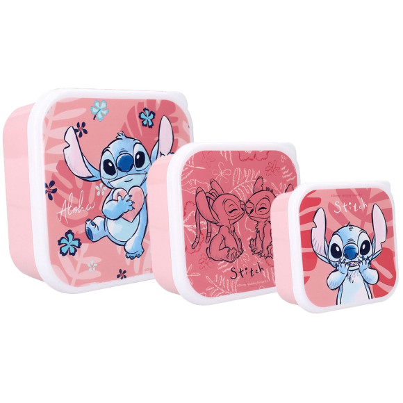 Lilo & Stitch Snackbox Set Stitch Bon Appetit!