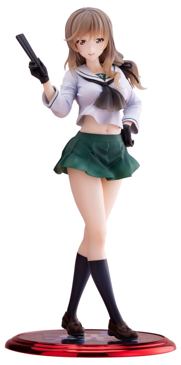 Oarai Girls High PVC Statue 1/7 Chiyo Shimada 25 cm