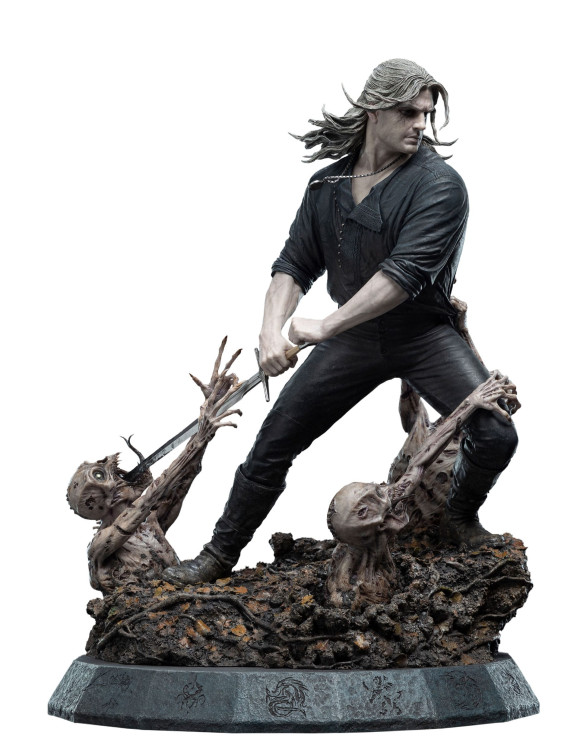 The Witcher Geralt the White Wolf Statue 51 cm