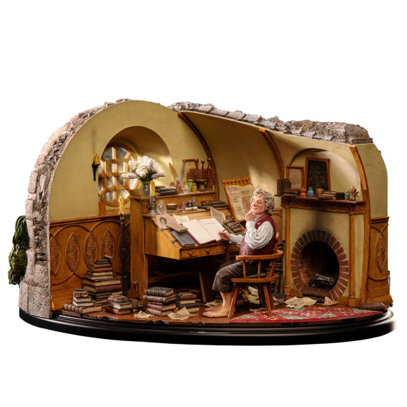 Der Herr der Ringe Statue 1/6 Bilbo Baggins in Bag End 29 cm