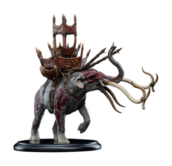 Herr der Ringe Mini Statue Mumak in Battle 17 cm