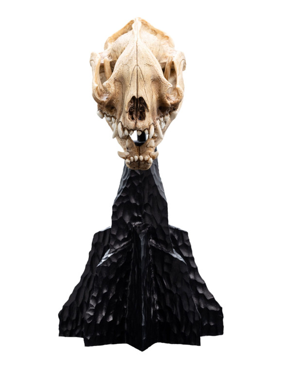 Herr der Ringe Mini Statue Skull of a Warg 20 cm