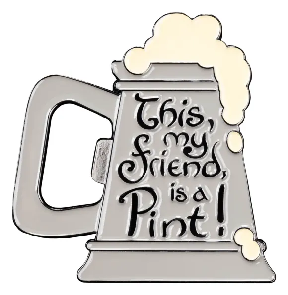 Herr der Ringe Magnet This, my friend, is a Pint! (Enamel) 7 cm 
