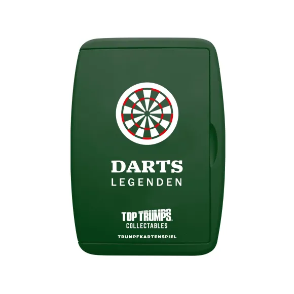 Darts Kartenspiel Top Trumps Collectables Legenden *Deutsche Version*