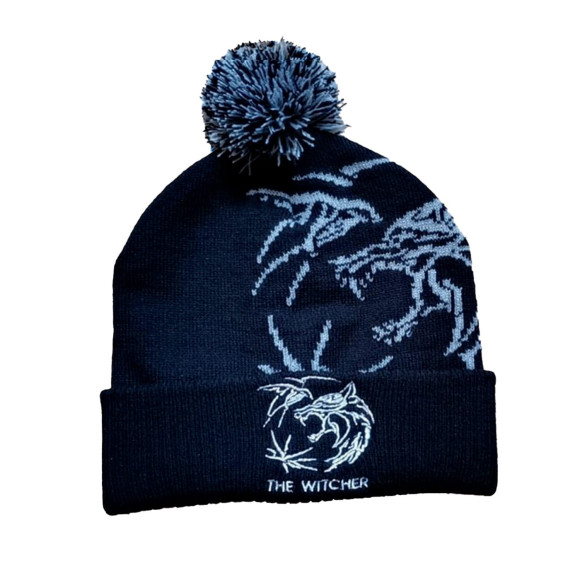 The Witcher Beanie Wolf Logo
