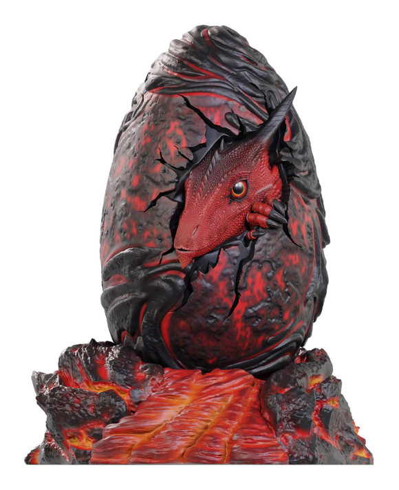Dungeons & Dragons Replicas of the Realms Statue Red Dragon Egg 13 cm