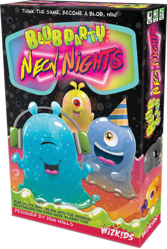 Blob Party Brettspiel Neon Nights *Englische Version*