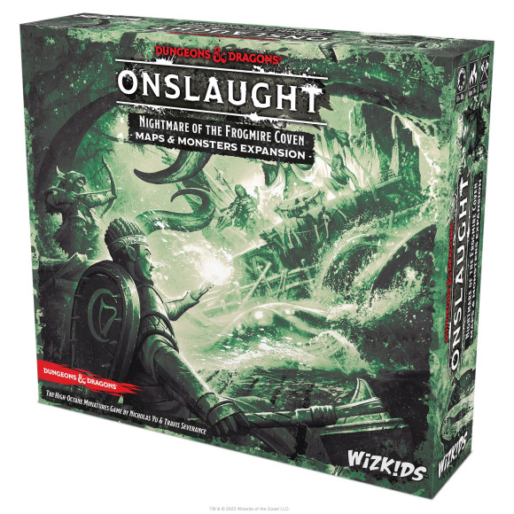Dungeons & Dragons Spiel-Erweiterung Onslaught Nightmare of the Frogmire Coven - Maps & Monsters Expansion *Englische Version*