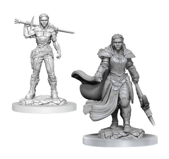D&D Nolzur's Marvelous Miniatures Miniaturen unbemalt 2er-Pack Orc Fighter Female