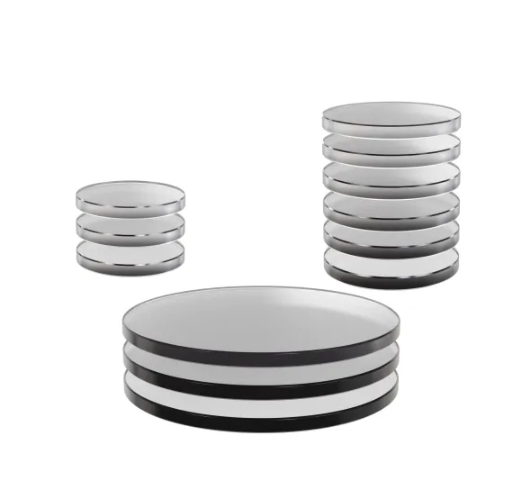 WizKids Deep Cuts Bases für Miniaturen 12er-Pack durchsichtig