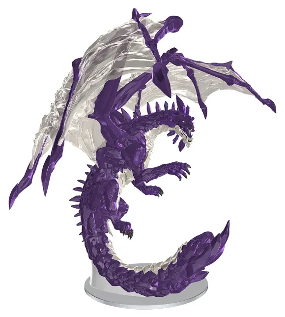 D&D Icons of the Realms: Boxed Miniaturen vorbemalt Adult Amethyst Dragon 38 cm
