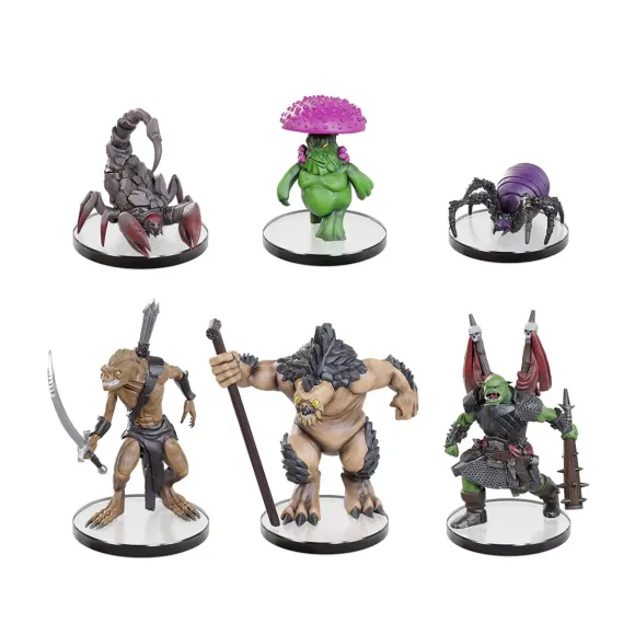 Pathfinder Battles Miniaturen vorbemalt 6er-Pack Cave Lurkers Boxed Set