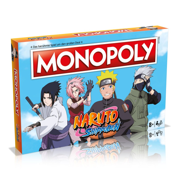 Monopoly Brettspiel Naruto Shippuden *Deutsche Version*
