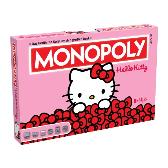 [BWARE] Hello Kitty & Friends Monopoly Brettspiel (Deutsche Version)