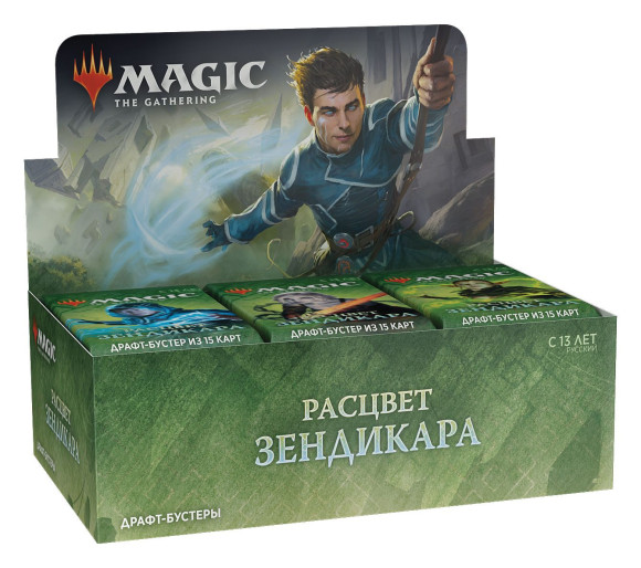 Magic the Gathering Zendikar Rising Draft-Booster Display (36) russisch