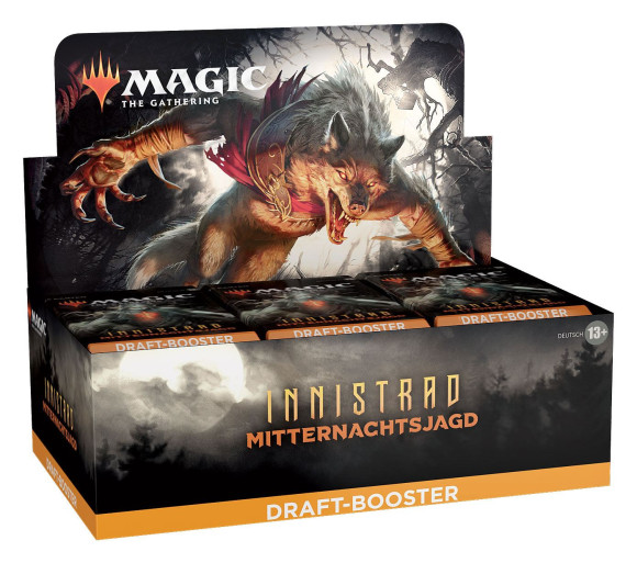 Magic the Gathering Innistrad: Mitternachtsjagd Draft-Booster Display (36) deutsch
