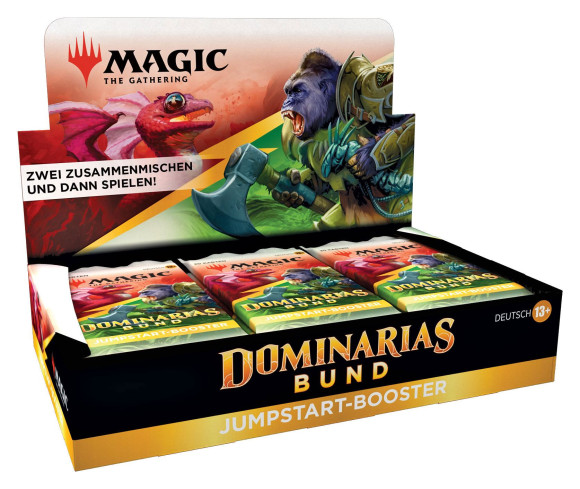 Magic the Gathering Dominarias Bund Jumpstart-Booster Display (18) deutsch