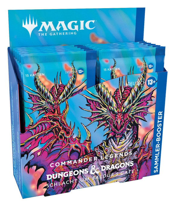 Magic the Gathering Commander Legends: Schlacht um Baldur's Gate Sammler Booster Display (12) deutsch