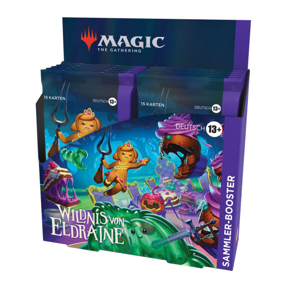 Magic the Gathering Wildnis von Eldraine Sammler Booster Display (12) deutsch