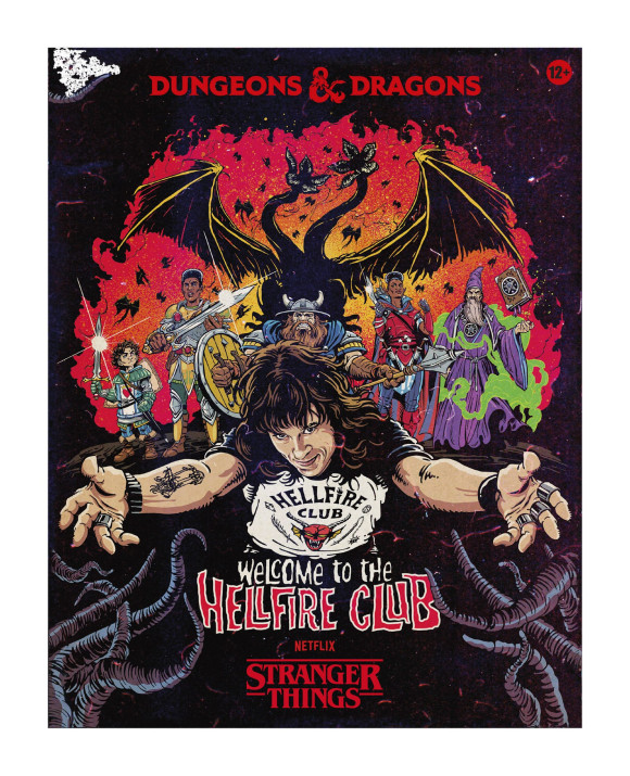 Dungeons & Dragons Brettspiel Stranger Things: Welcome to the Hellfire Club englisch