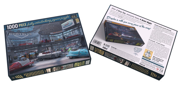 Fallout Chryslus Showroom Puzzle A Busy Day (1000 Teile)