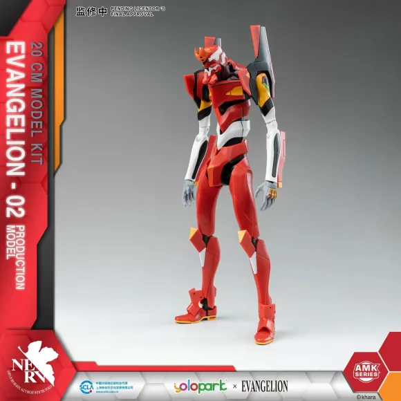 Neon Genesis Evangelion AMK Series Plastic Model Kit Eva-02 20 cm     