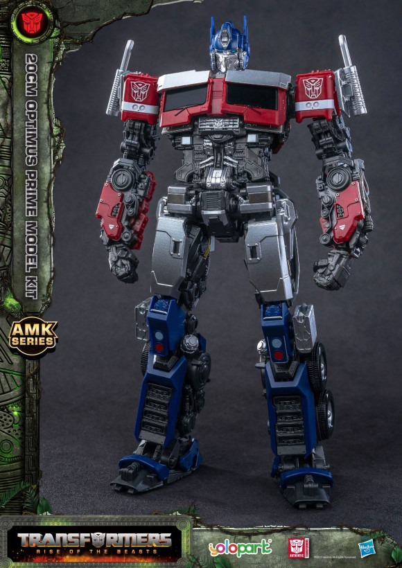 Transformers: Rise of the Beasts AMK Series Plastic Model Kit Optimus Prime 20 cm