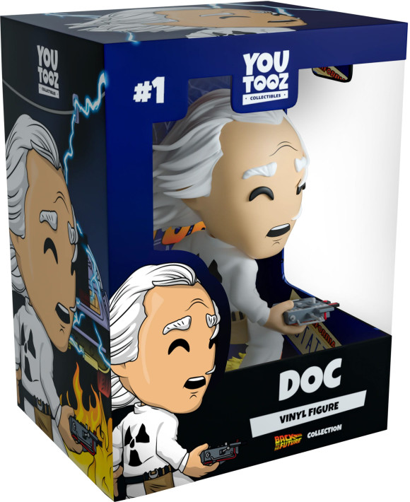 Zurück in die Zukunft Vinyl Figur Doc 11 cm
