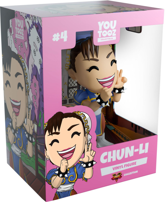 Street Fighter Vinyl Figur Chun-Li 12 cm