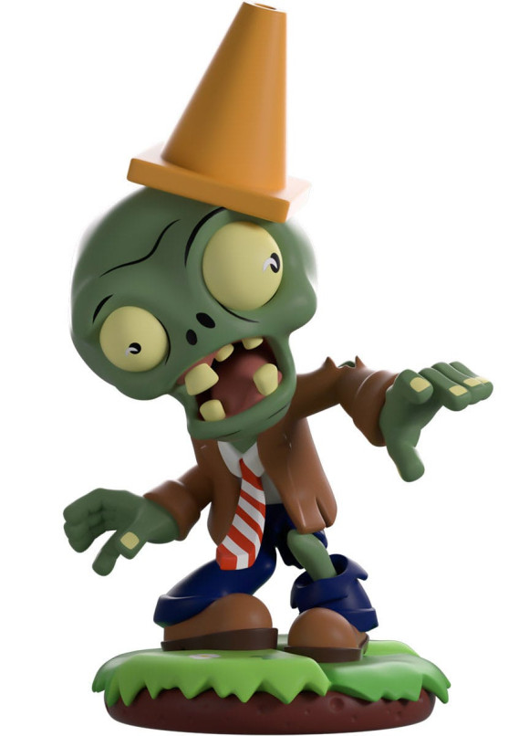 Plants vs. Zombies Vinyl Figur Conehead Zombie 12 cm            