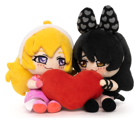 RWBY Plüschfiguren 2er-Pack Valentine´s Yang & Blake 15 cm            