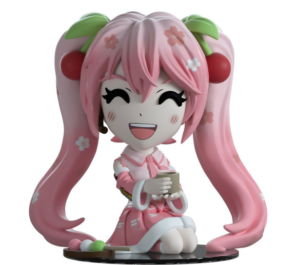 Hatsune Miku Vinyl Figur Sakura Miku 9 cm
