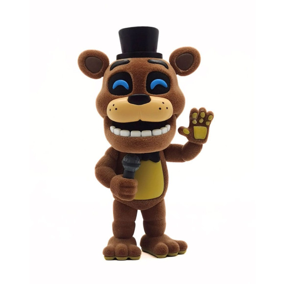 Five Night's at Freddy Vinyl Figur Freddy Flocked 12 cm
