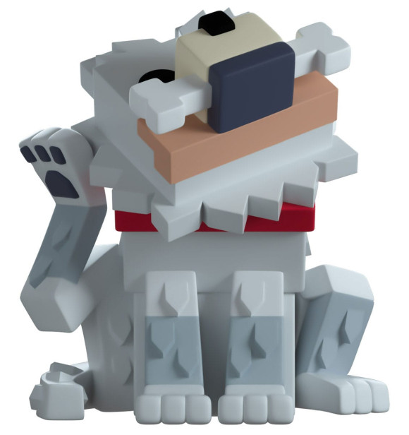 Minecraft Vinyl Figur Haunted Wolf 10 cm