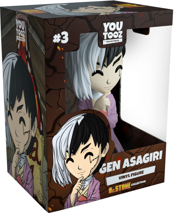 Dr. Stone Vinyl Figur Gen Asagiri 11 cm