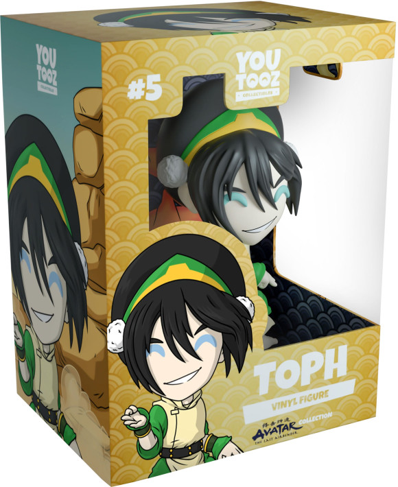 Avatar Der Herr der Elemente Vinyl Figur Toph 11 cm