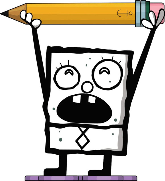 SpongeBob Schwammkopf Vinyl Figur Doodlebob 11 cm