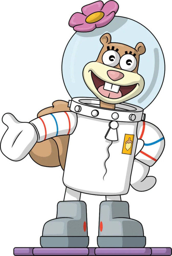 SpongeBob Schwammkopf Vinyl Figur Sandy Cheeks 11 cm