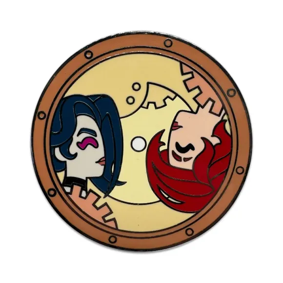 Arcane Ansteck-Pin Vi & Jinx Record 5 cm    